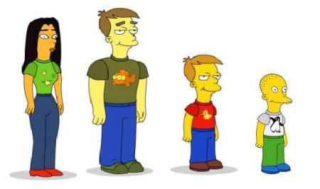 updated Simpons....now we are 4.