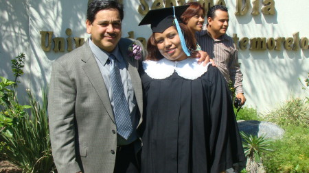 My daughter's graduation