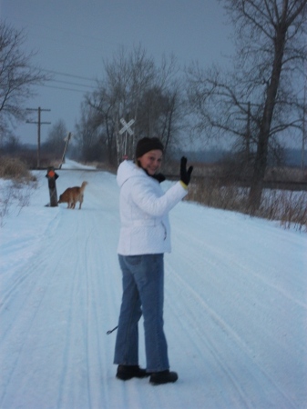 walking the trail