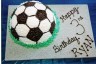 Soccer Ball Cake made by Lori Sample