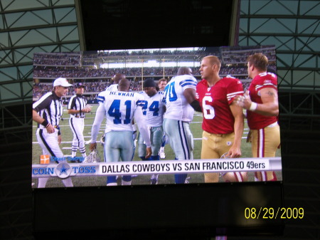 Cowboys VS San Francisco game