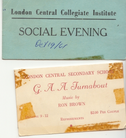 TICKETS FROM THE 60s