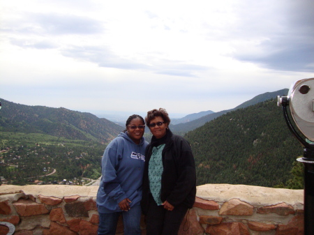 Me and my Mama looking over Colorado Springs
