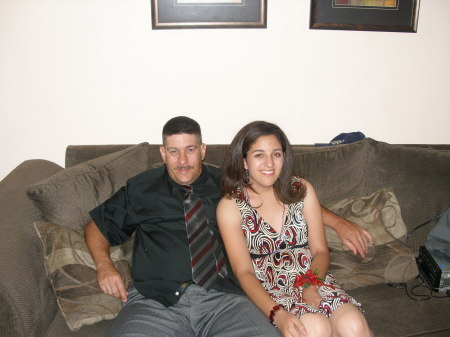 My hubby Roger and my daughter Brooke