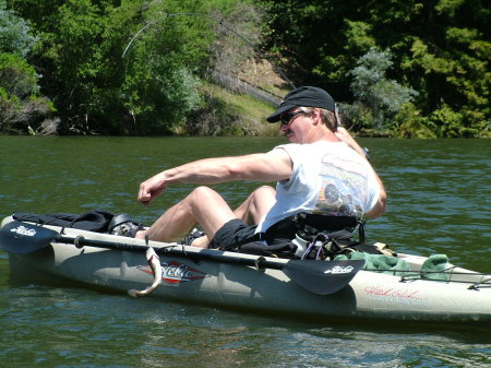 kayak fishing