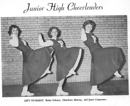 1955 PHS Junior High Cheerleaders