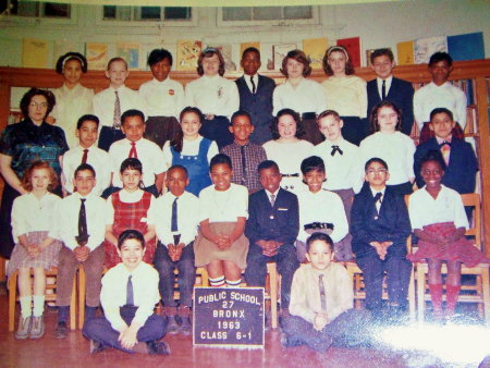 P.S.27 Ms. Kimanjian 6th Grade class 1963