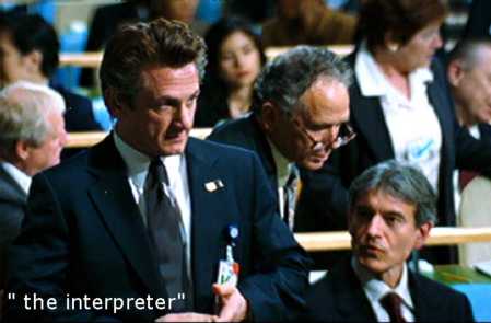 The Interpreter with Sean Penn