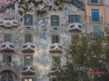 One of Gaudi's work