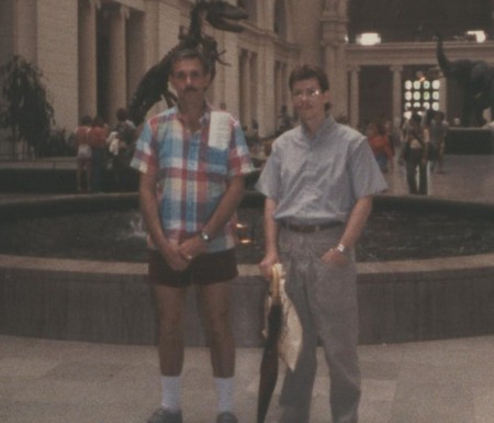 Me and Jerry at the Chicago HistoryMuseum 1985