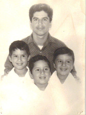 Dad and the Three Hermanos