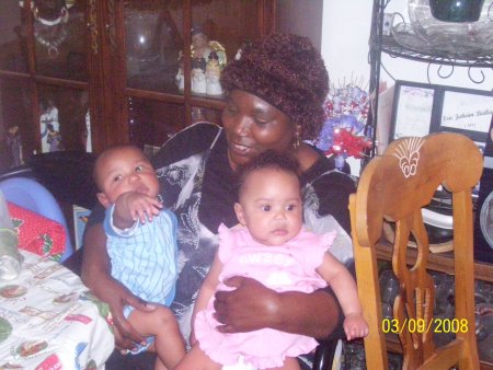 My sister and her grandkids