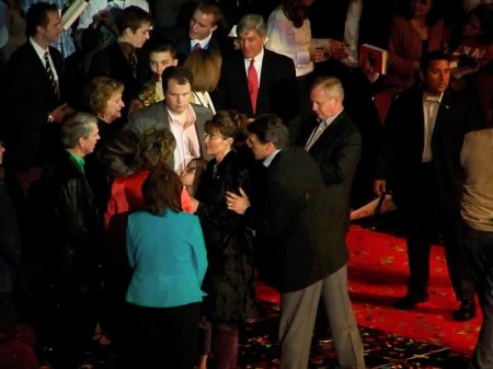 Gov. Rick Perry and Sarah Palin