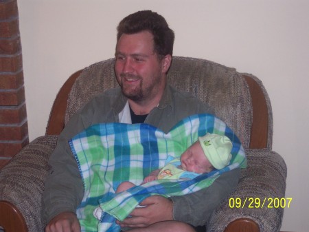 Bryan (son) and his nephew, Logan