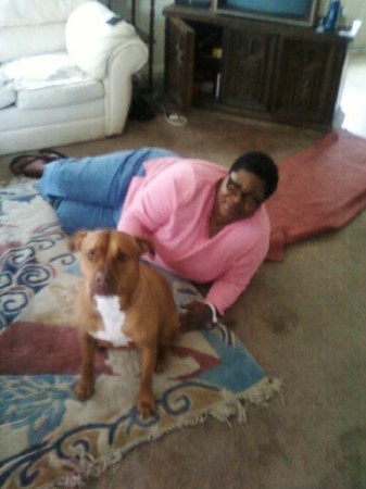 me and zeus my dog