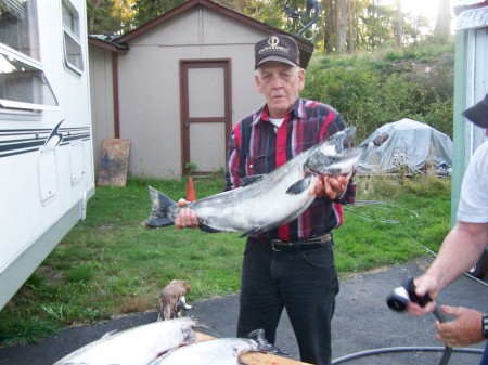 me and some salmon I caught 2008