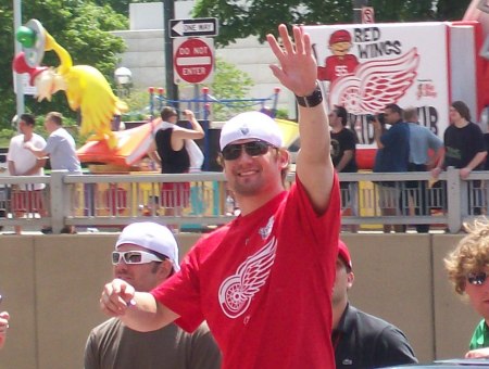 Brett Lebda on Parade Day-2008