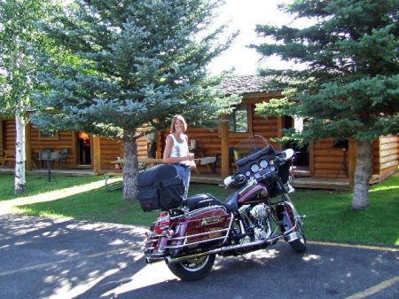 Bobette on a Harley?