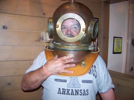 Jim planning deep sea diving