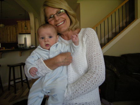 my new grandson, Greyson, June 2009