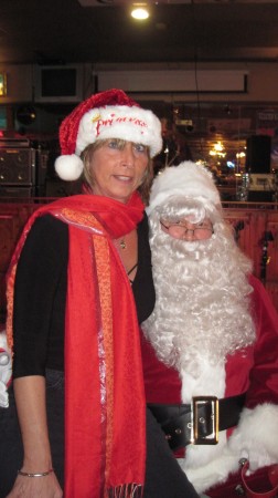 Me and Santa  Dec 2009