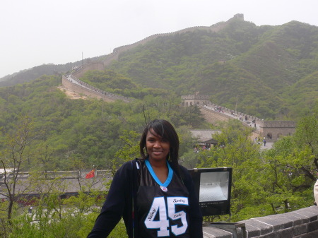 Sam at the Great Wall