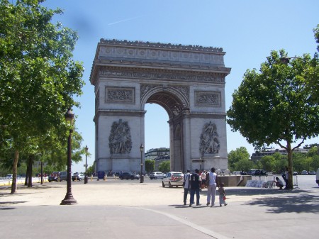 Arc de triumph Paris