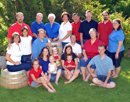 The McGillis clan - July 4, 2009
