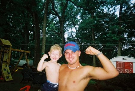 My Favorite Two Muscle Men My Son & Grandson