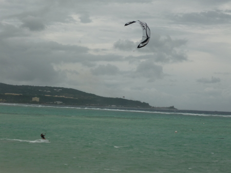 Kiteboarding - my newest kite