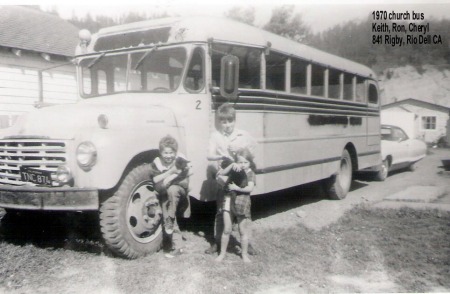 Old church bus