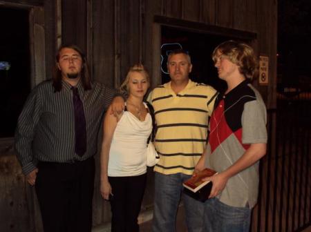 John, Meghan, Hunter and thier Dad