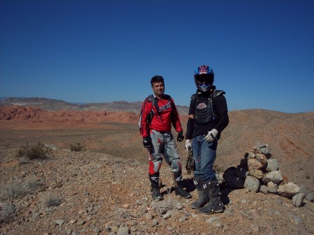 Riding in Logandale, NV