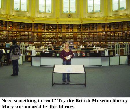 Mary Arechiga at The British Museum - London