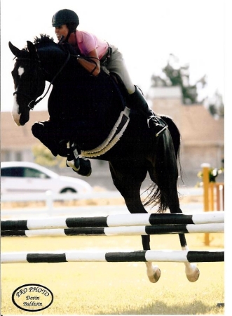 Trainer Jodi Ray on Glanzen UHJA Jumper Show