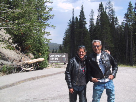 Me & my buddy Rick in Yellowstone