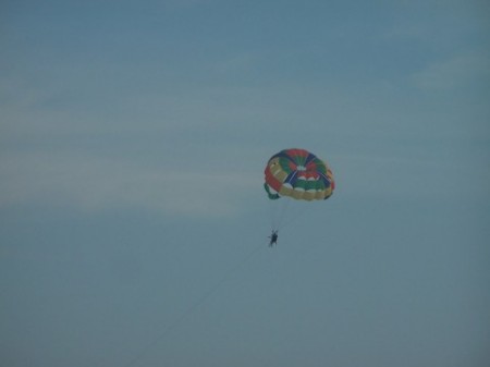 Kids 1200 feet behind a boat