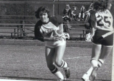 Powder Puff football game 1981