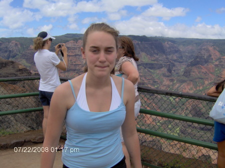 Daughter Sandra Waimea Canyon Kawai 2008