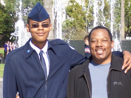 Proud Dad and Son....Veteran's Day