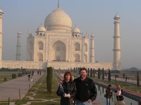 TAJ MAHAL Agra India Dec07/Jan08