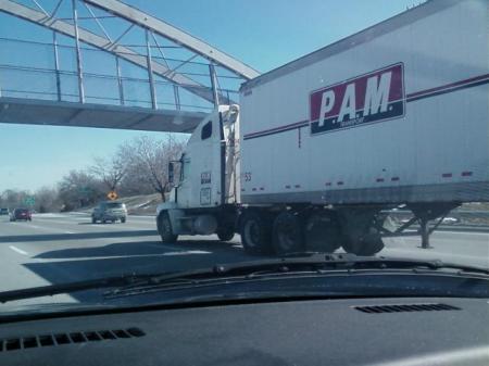 Jim' Rolling Eastbound on I-90 Near 72nd exit.