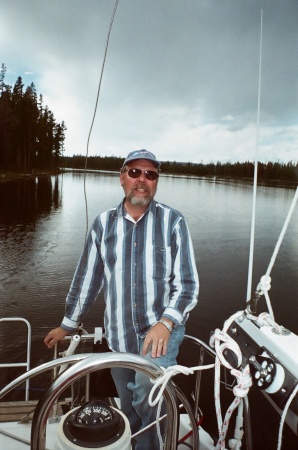 Sailing Rob Roy above Laramie