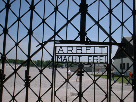 The entrance to Dachau in Munich