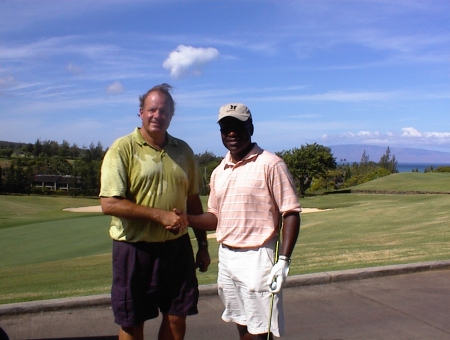 Playing golf with ESPN's Chris Berman