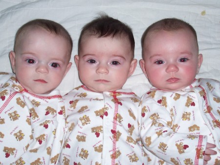 The triplets, Gavin,