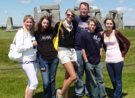 McBrides June of 2008 at Stonehenge