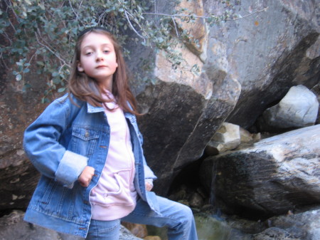 Emily at Redrock Canyon March 2009