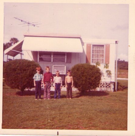 Trailer park on US 1 in Oak Hill. 1972