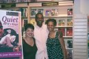 Me, Charles and Patty at a book signing.